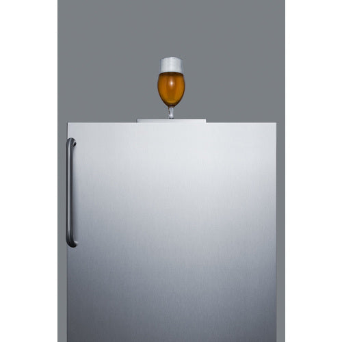 Summit 24" Wide Built-In Kegerator, ADA Compliant SBC58BLBICSSADANK