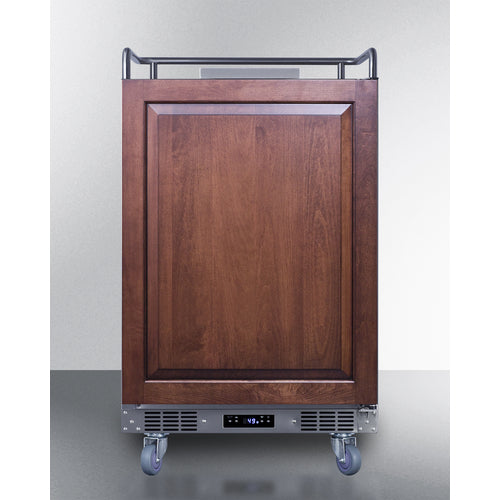 Summit 24" Wide Built-In Kegerator (Panel Not Included) SBC682NKPNR