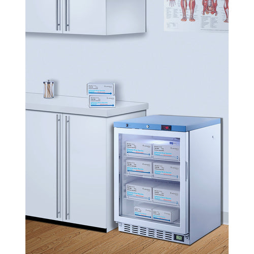 Summit 24" Wide Built-In Medical Refrigerator ACR52G