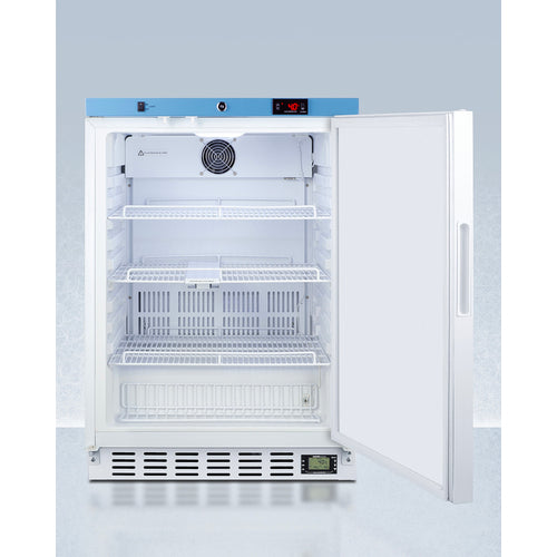 Summit 24" Wide Built-In Medical Refrigerator, Certified to NSF/ANSI 456 Vaccine Storage Standard ACR51WNSF456