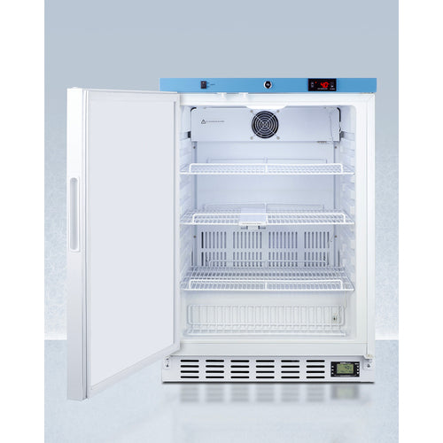 Summit 24" Wide Built-In Medical Refrigerator, Certified to NSF/ANSI 456 Vaccine Storage Standard ACR51WNSF456LHD