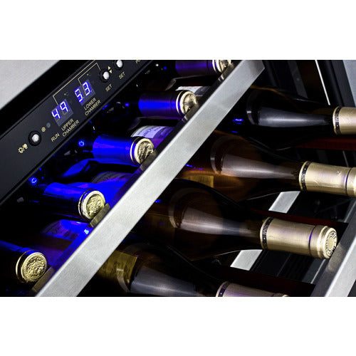 Summit 24" Wide Built-In Wine Cellar, ADA Compliant SWC530BLBISTCSSADA