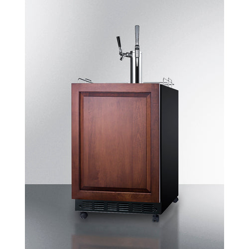 Summit 24" Wide Cold Brew/Nitro Kegerator (Panel Not Included) SBC7BRSIFCM2