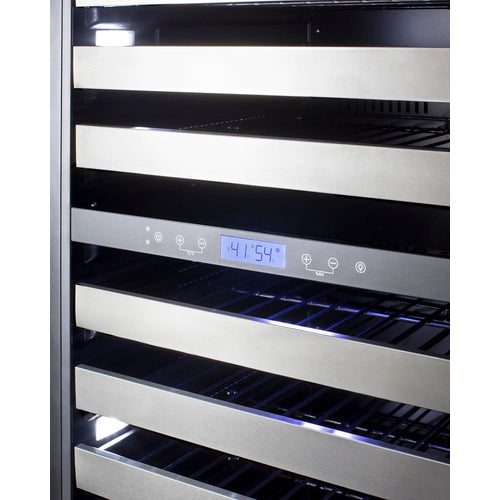 Summit 24" Wide Dual-Zone Wine Cellar SWCP2116