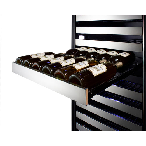 Summit 24" Wide Dual-Zone Wine Cellar SWCP2116