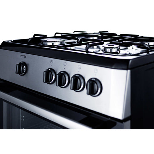 Summit 24" Wide Gas Range PRO24G