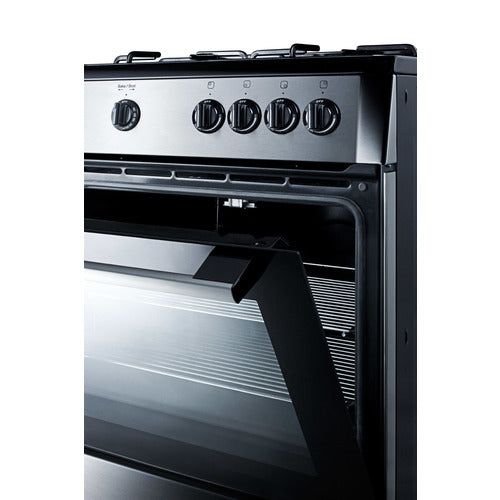 Summit 24" Wide Gas Range PRO24G