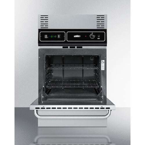 Summit 24" Wide Gas Wall Oven TTM7212BKW