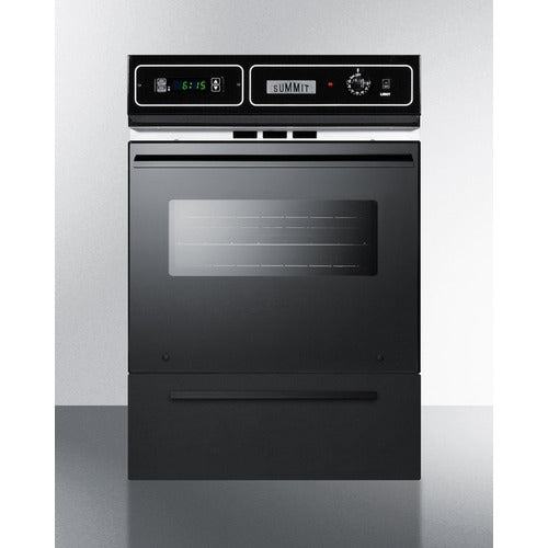 Summit 24" Wide Gas Wall Oven TTM7212KW