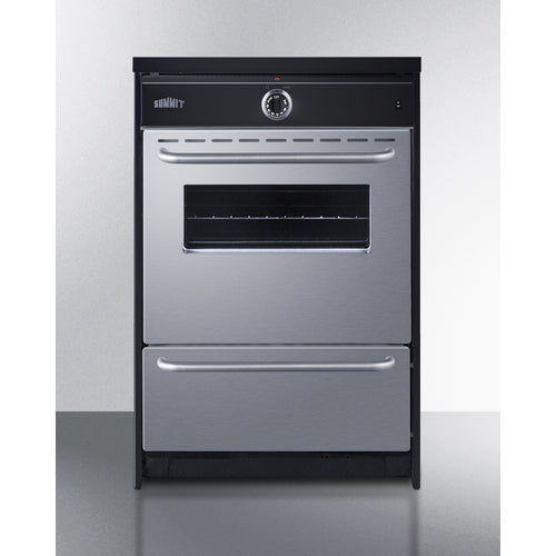 Summit 24" Wide Induction Range TEM665BW