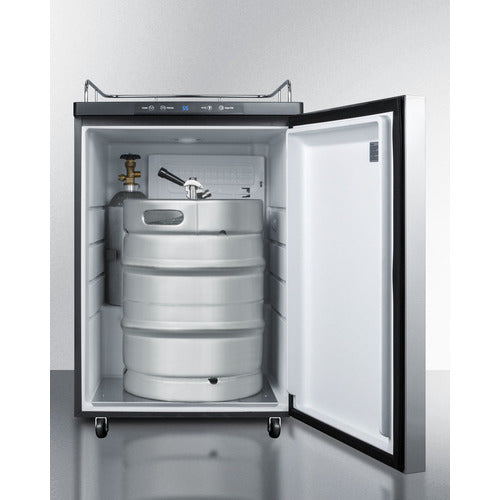 Summit 24" Wide Kegerator SBC635MNKSSHH