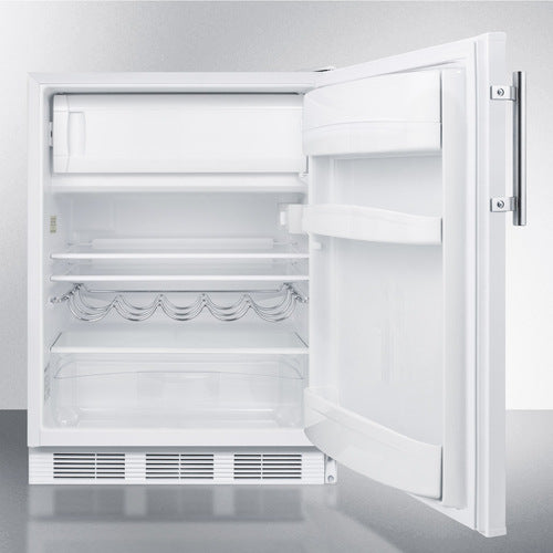 Summit 24" Wide Refrigerator-Freezer, ADA Compliant AL650W