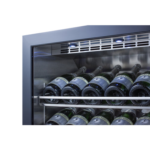 Summit 24" Wide Single Zone Built-In Commercial Wine Cellar SCR610BLCH