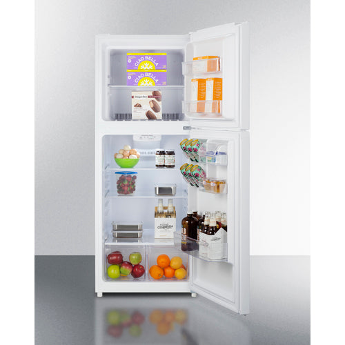 Summit 24" Wide Top Mount Refrigerator-Freezer FF1088W