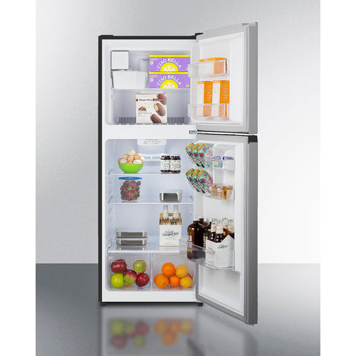 Summit 24" Wide Top Mount Refrigerator-Freezer with Icemaker FF1089PLIM