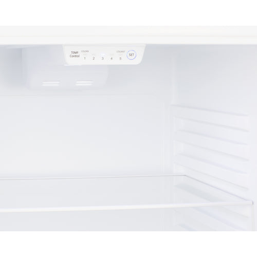 Summit 24" Wide Top Mount Refrigerator-Freezer With Icemaker FF1091WIM