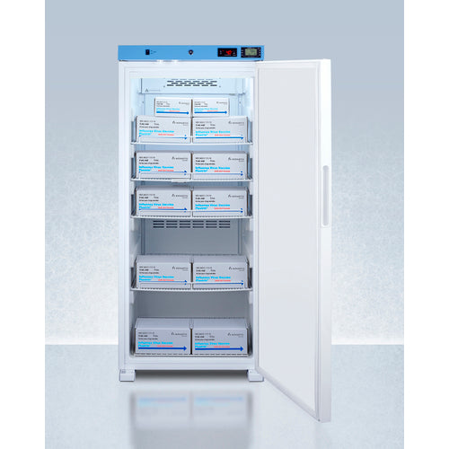 Summit 24" Wide Upright Medical Refrigerator, Certified to NSF/ANSI 456 Vaccine Storage Standard ACR1011WNSF456