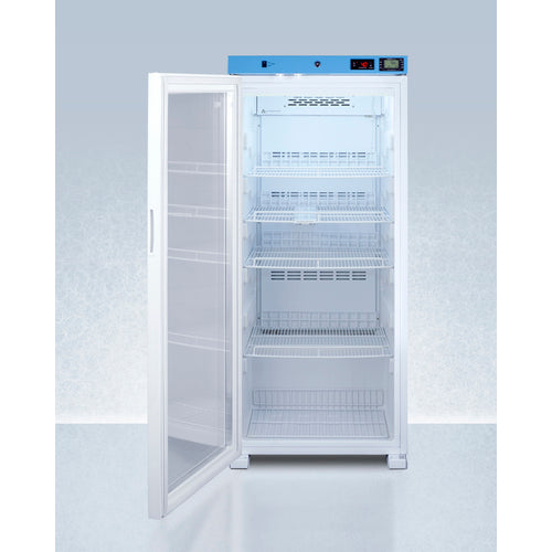 Summit 24" Wide Upright Medical Refrigerator, Certified to NSF/ANSI 456 Vaccine Storage Standard ACR1012GNSF456LHD