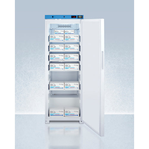 Summit 24" Wide Upright Medical Refrigerator, Certified to NSF/ANSI 456 Vaccine Storage Standard ACR1321WNSF456