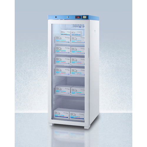 Summit 24" Wide Upright Medical Refrigerator, Certified to NSF/ANSI 456 Vaccine Storage Standard ACR1322GNSF456