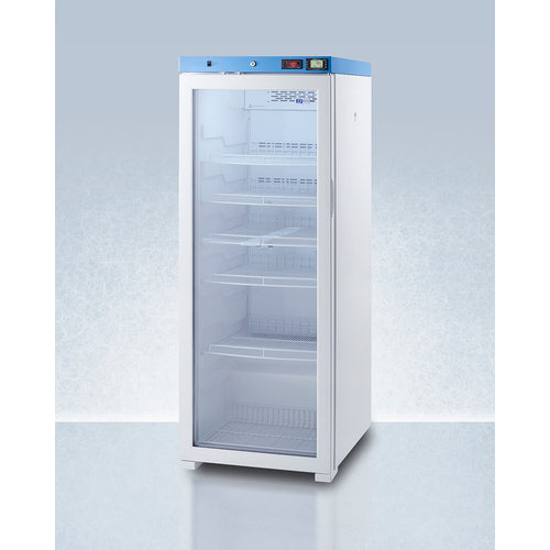 Summit 24" Wide Upright Medical Refrigerator, Certified to NSF/ANSI 456 Vaccine Storage Standard ACR1322GNSF456