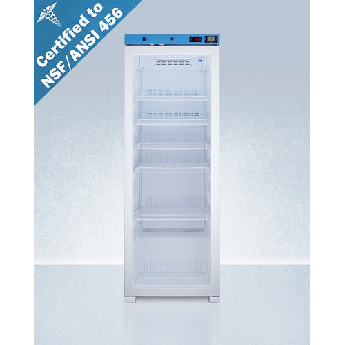 Summit 24" Wide Upright Medical Refrigerator, Certified to NSF/ANSI 456 Vaccine Storage Standard ACR1322GNSF456