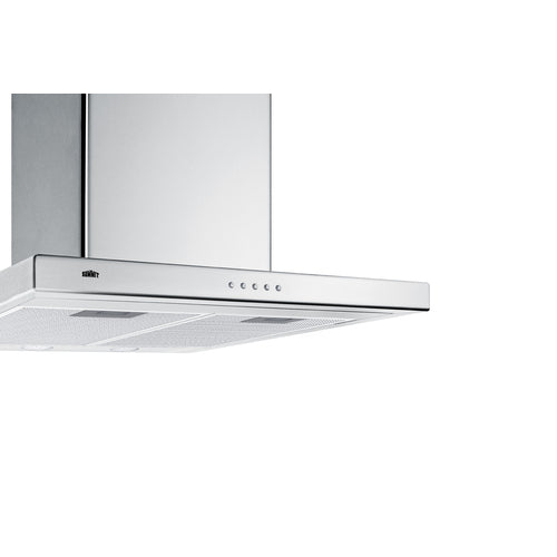 Summit 24" Wide Wall-Mounted Range Hood SEH4624SS