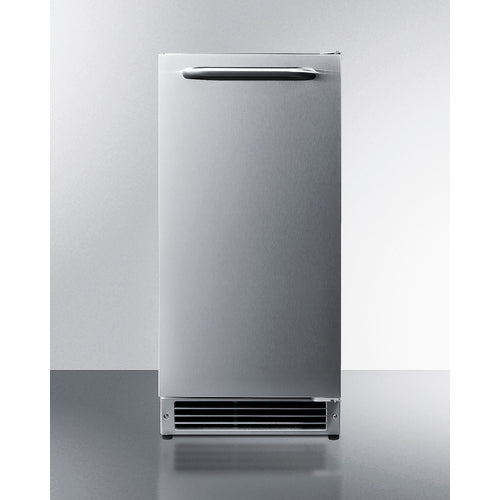 Summit 25 lb. Drain-Free Icemaker BIM26H34