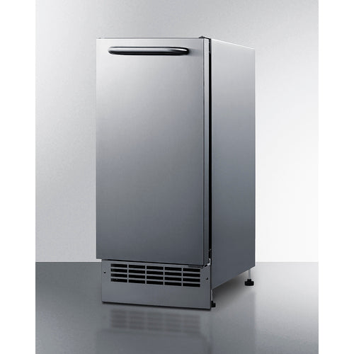 Summit 25 lb. Drain-Free Icemaker BIM26H34