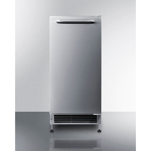 Summit 25 lb. Drain-Free outdoor Icemaker BIM271OS