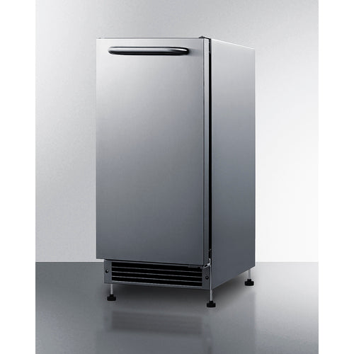 Summit 25 lb. Drain-Free outdoor Icemaker BIM271OS