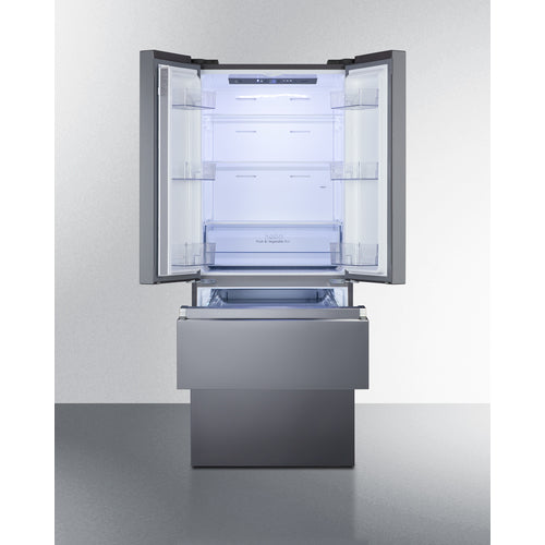 Summit 27.5" Wide French Door Refrigerator-Freezer FDRD152PL