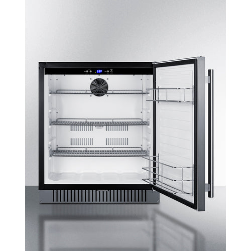 Summit 27" Wide Built-In All-Refrigerator, ADA Compliant FF27BSSADA