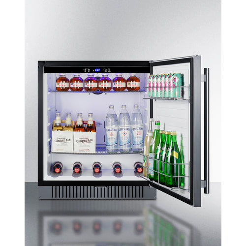 Summit 27" Wide Built-In All-Refrigerator, ADA Compliant FF27BSSADA