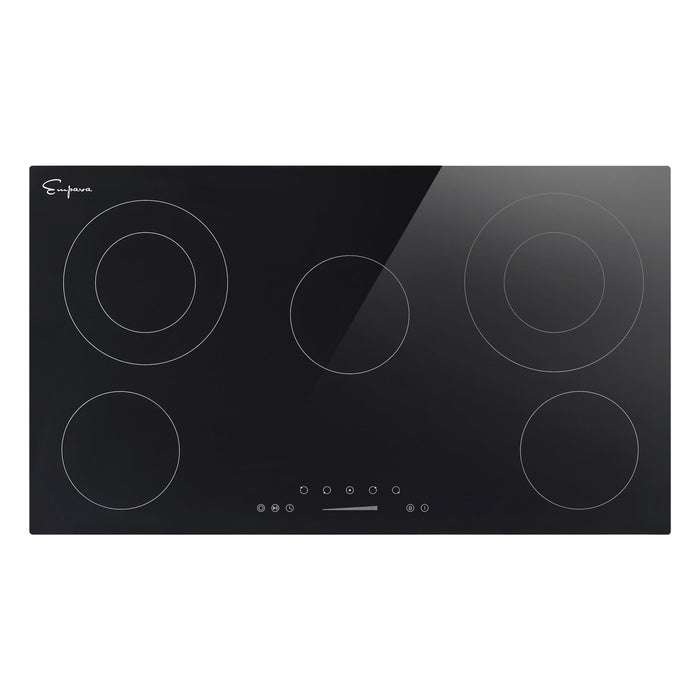 Empava 36 Inch Black Electric Radiant Cooktop EMPV-36REC14