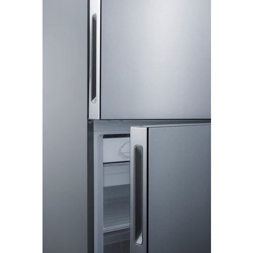 Summit 28" Wide Bottom Freezer Refrigerator FFBF279SSXIM