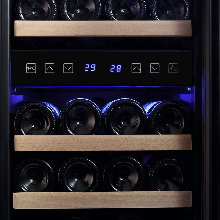 Empava 15 Inch Dual Zone Small  Wine Fridge EMPV-WC02D