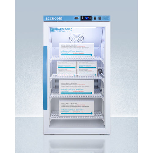 Summit 3 Cu.Ft. Counter Height Vaccine Refrigerator ARG3PV