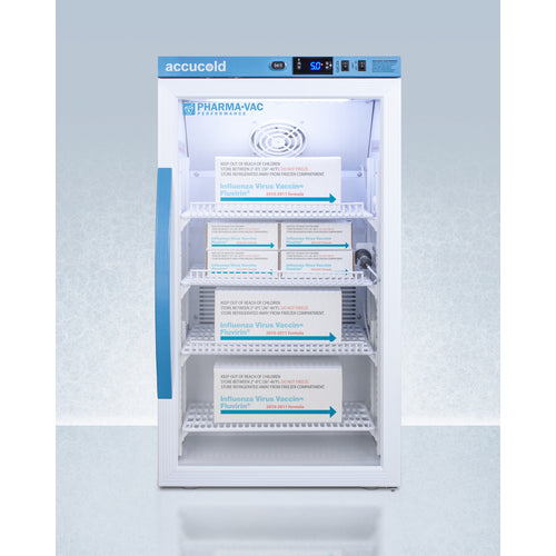 Summit 3 Cu.Ft. Counter Height Vaccine Refrigerator, Certified to NSF/ANSI 456 Vaccine Storage Standard ARG3PV456