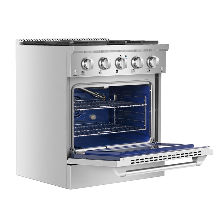 Empava 30 in. Pro-Style Slide-In Single Oven Gas Range EMPV-30GR07