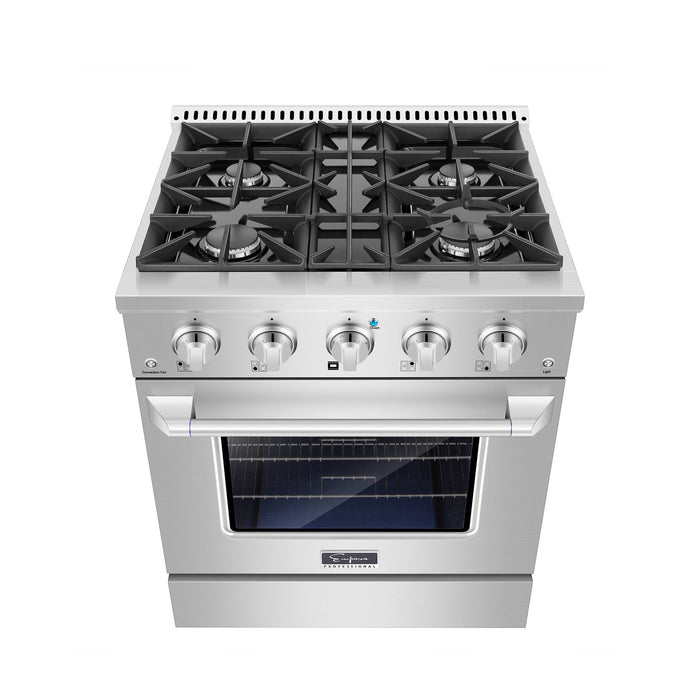 Empava 30 in. Pro-Style Slide-In Single Oven Gas Range EMPV-30GR07