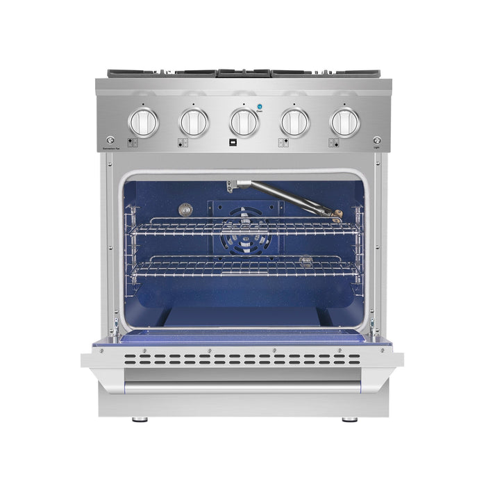 Empava 30 in. Pro-Style Slide-In Single Oven Gas Range EMPV-30GR07