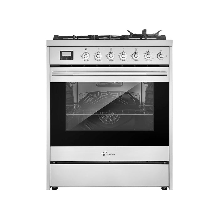 Empava 30 Inch Freestanding Range Gas Cooktop And Oven EMPV-30GR06