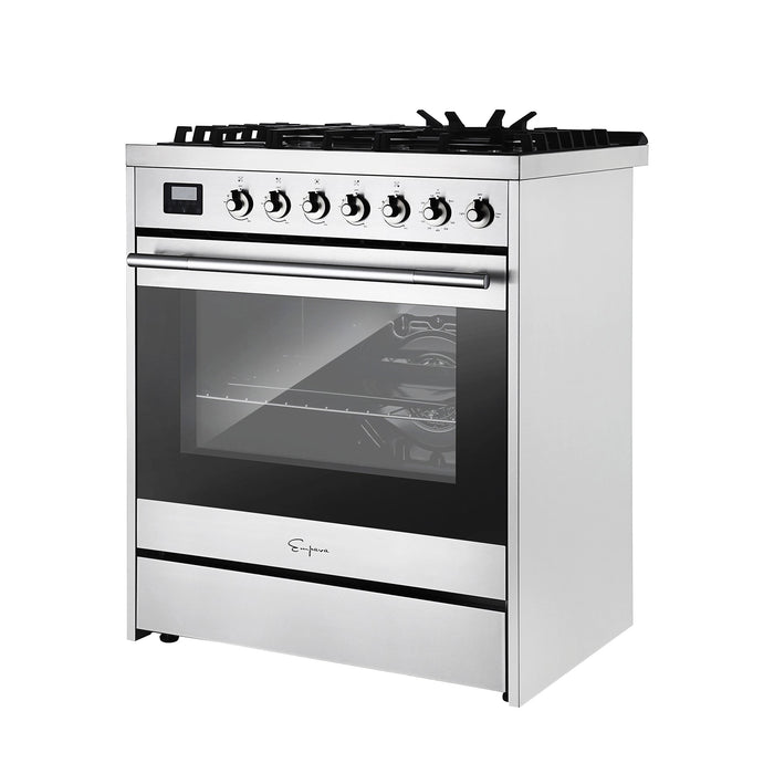 Empava 30 Inch Freestanding Range Gas Cooktop And Oven EMPV-30GR06