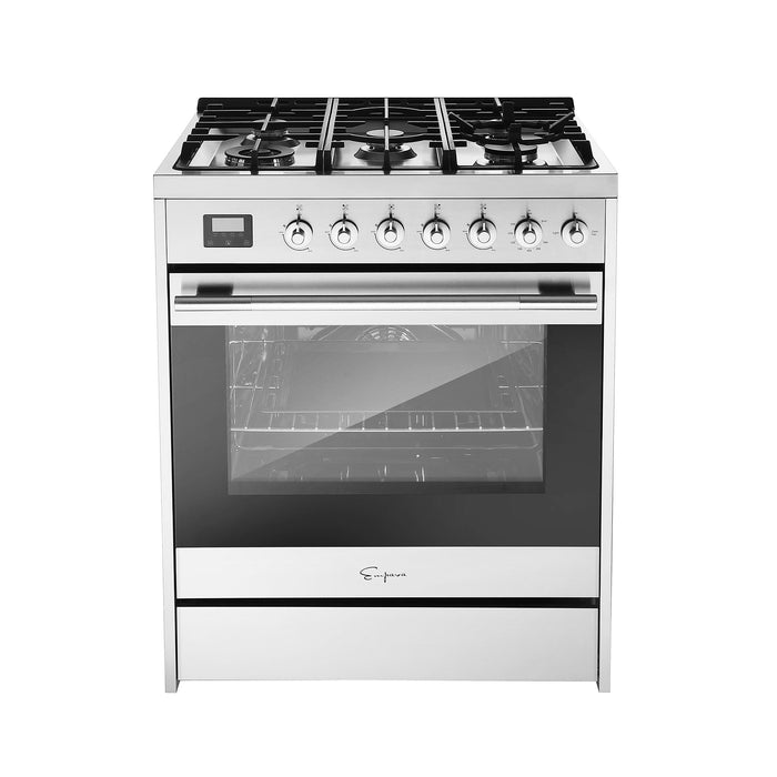 Empava 30 Inch Freestanding Range Gas Cooktop And Oven EMPV-30GR06