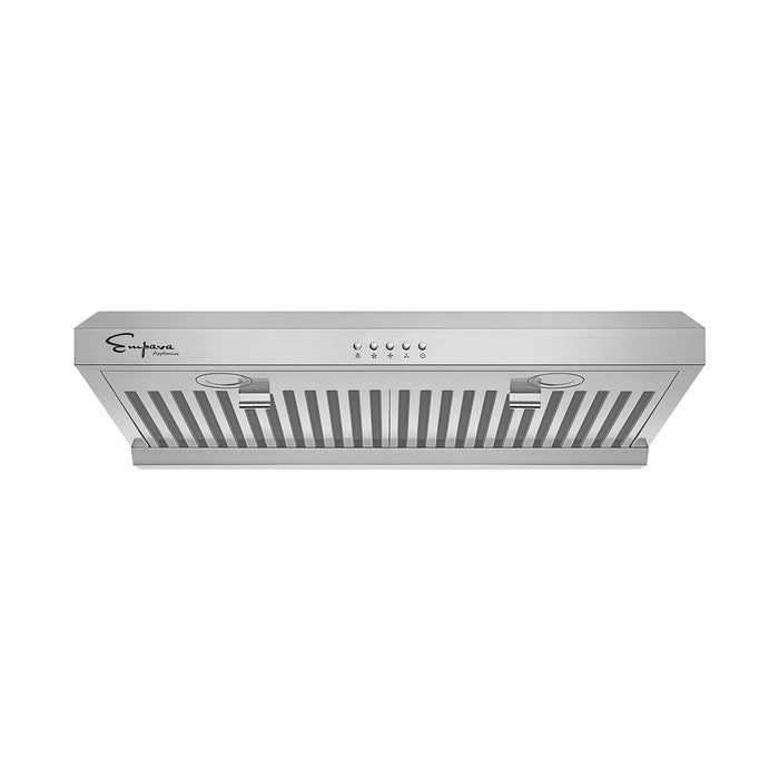 Empava 30 in. Kitchen 400 CFM Ultra Slim Ducted Under Cabinet Range Hood EMPV-30RH08