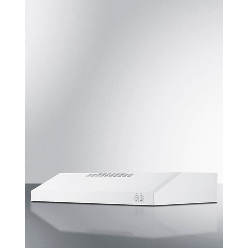 Summit 30" Under Cabinet Convertible Range Hood, ADA Compliant HC30WWADA