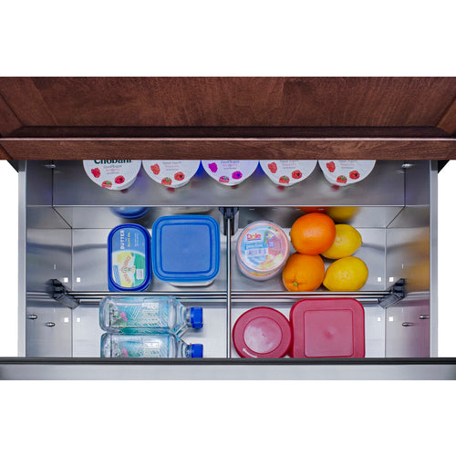 Summit 30" Wide 2-Drawer All-Refrigerator, ADA Compliant (Panels Not Included) SPR3032DPNRADA