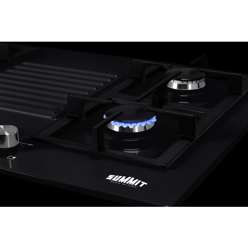 Summit 30" Wide 4-Burner Gas Cooktop GC432B