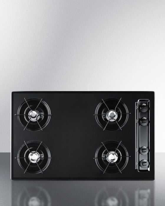 Summit 30" Wide 4-Burner Gas Cooktop TNL053